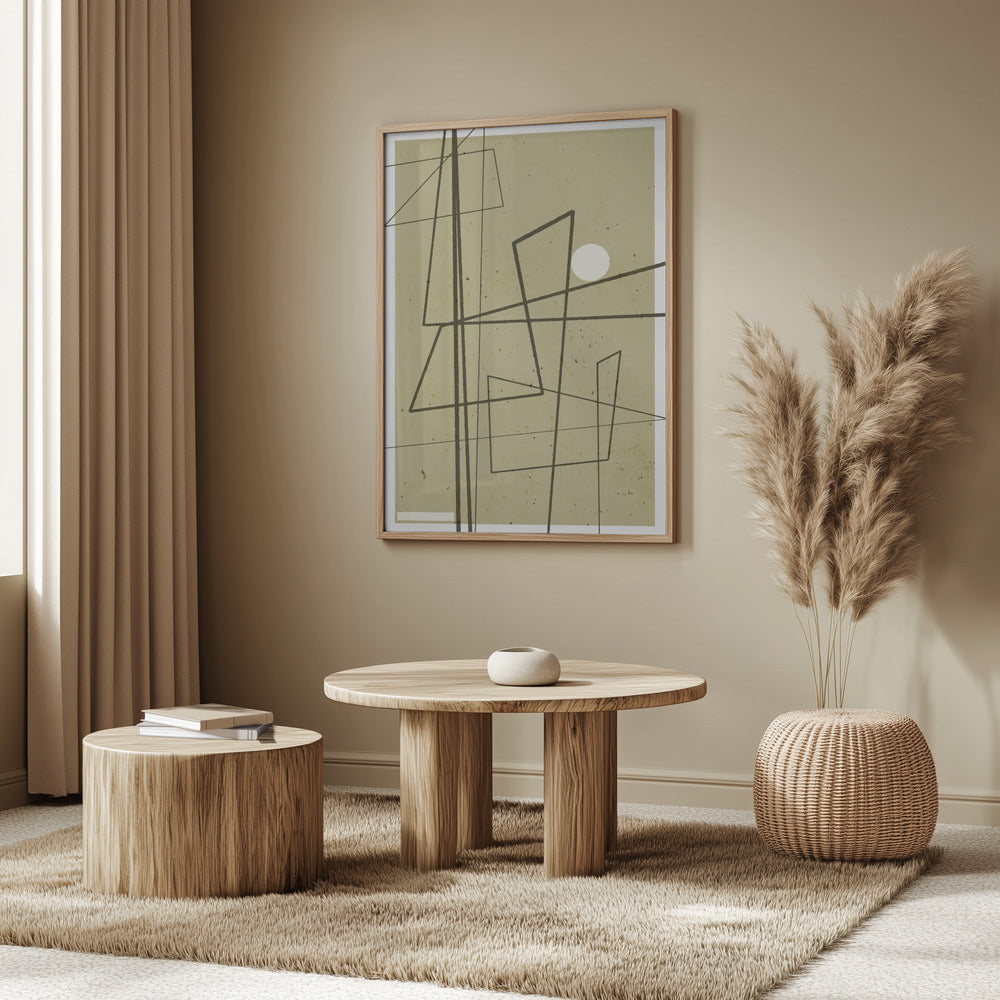 Angular Lines no 9 Poster